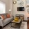 a living room with a couch and a coffee table